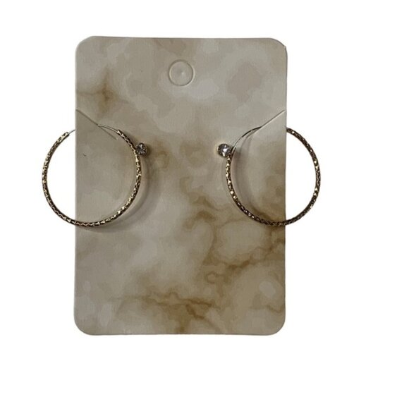 3 for $25 ??? gold hoop, earring set - Picture 1 of 4